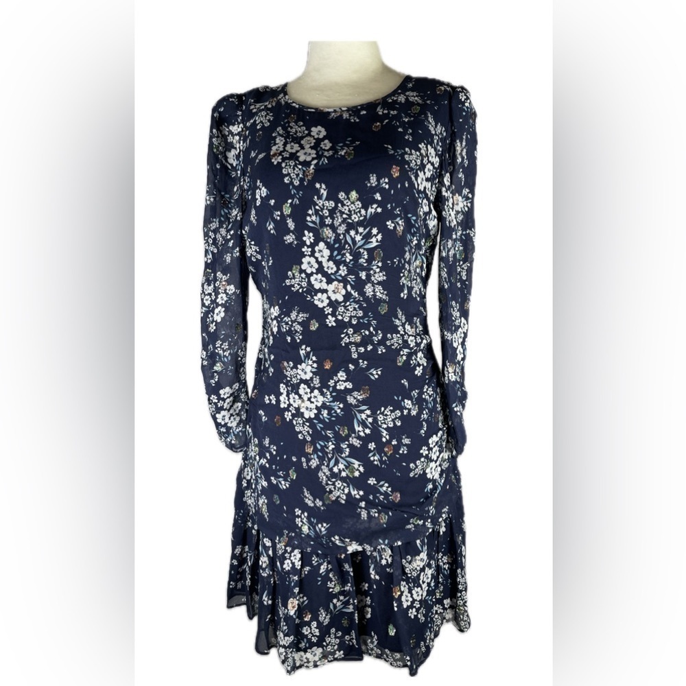 Shoshanna Ann Flounce Mini Dress Size 4